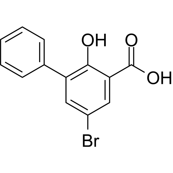 5-Bromo-3-phenyl salicylic acid 99514-99-5